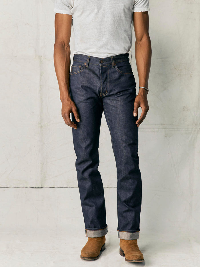 Gray willie indigo rigid