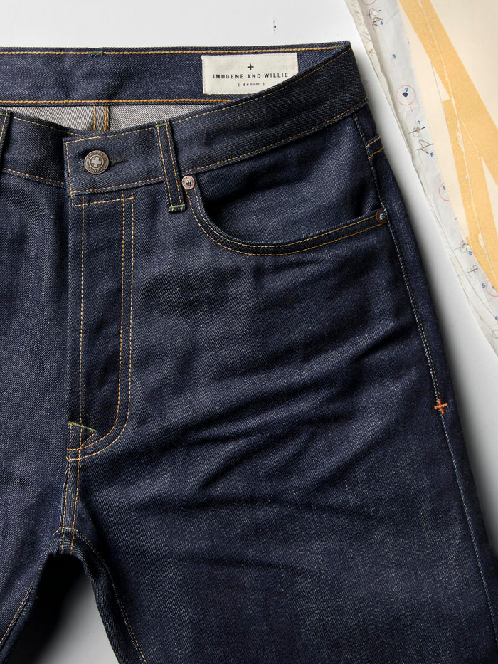 Dark Slate Gray willie indigo rigid