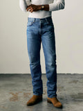 Gray willie washed natural indigo
