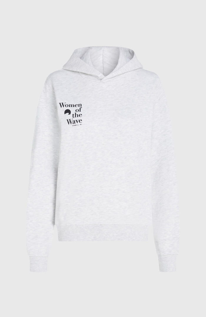 Women of the Wave Hoodie | White Melange