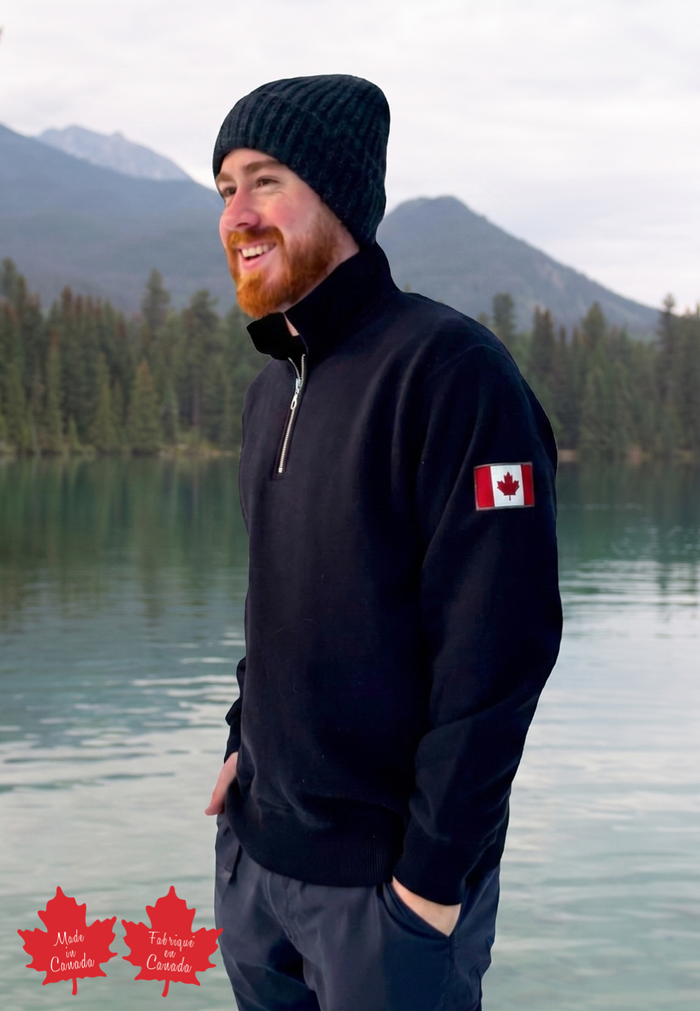 Yukon Canada Jacket Polo In Black
