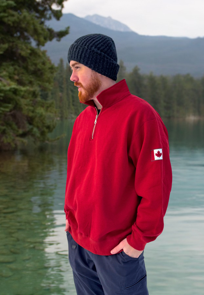 Yukon Canada Jacket Polo In Red